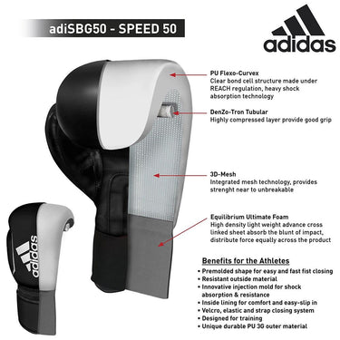 ADIDAS SPEED 50 BOXING GLOVES 25